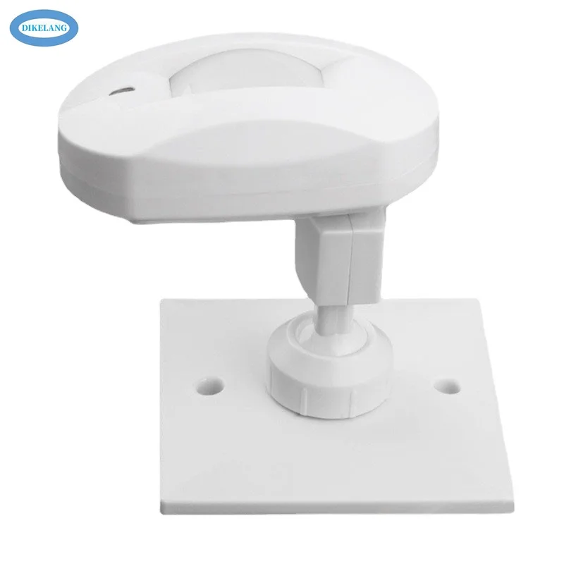 Wired Infrared Alarm Detector for Home Security - Curtain Style with Human Body Motion Detection