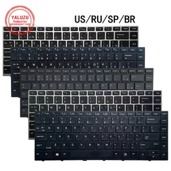 US/RU/SP/BR Laptop Keyboard For HP 440 G1 ZHAN 66 Pro G1 440 430 445 645 640 G5 640 645 G4 HSN-Q04C HSN-Q06C HSN-Q08C HSN-W01C
