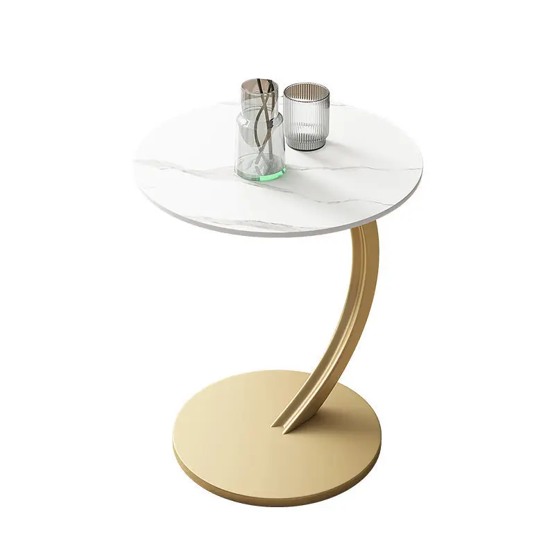 #Simple Home Mini Side Table, Corner Table, Small-Space Bedside Round Table