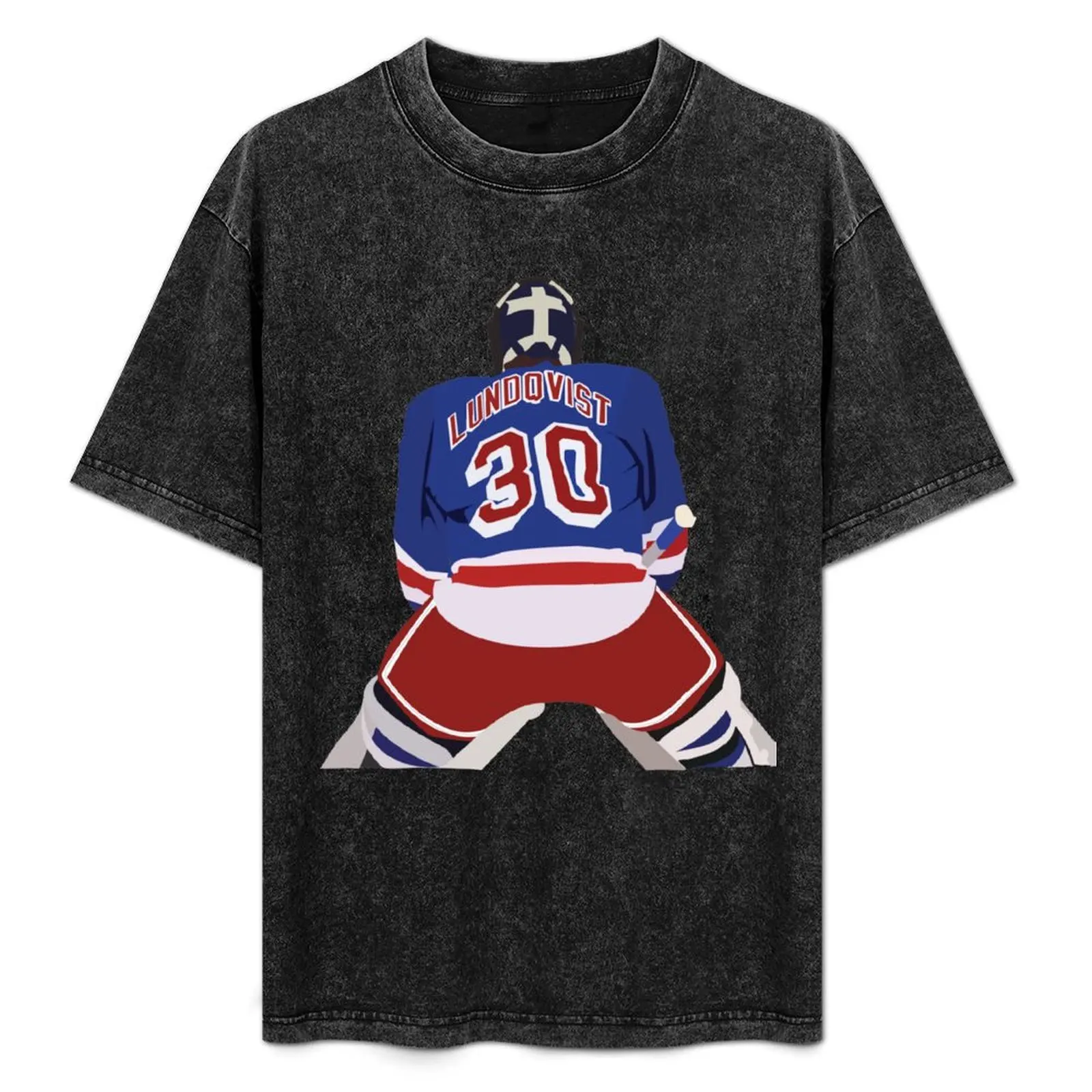 

Henrik Lundqvist Illustration T-Shirt Summer Holiday Casual Tee
