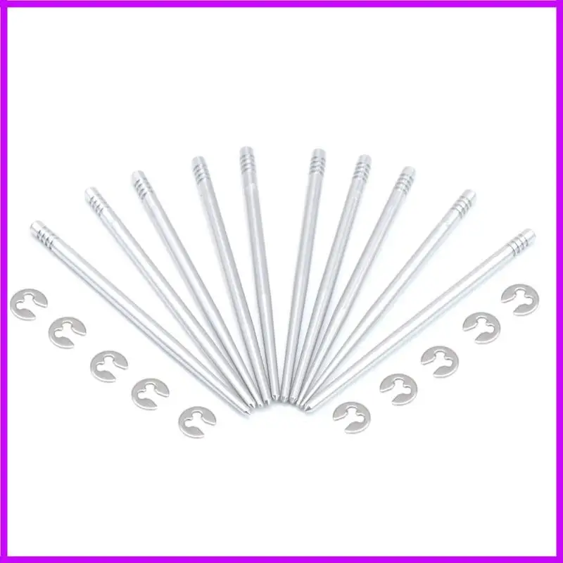 R9CC High Efficiency Aluminum Carburetor Needle D Jet Valves Promotes Efficient Fuels Vaporization Suitable for PHBL Systems