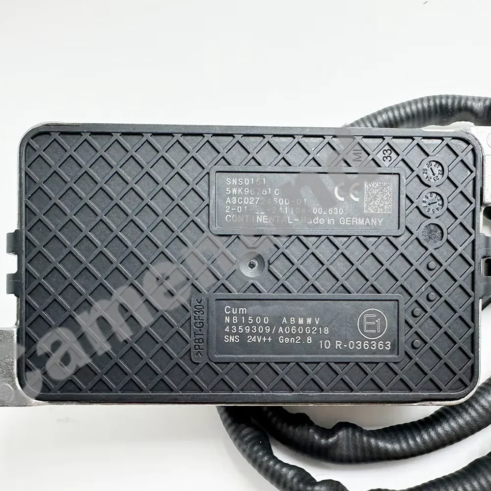 

High Quality 5WK96761 4359309 Rear Nitrogen Oxygen Nox Sensor for Cummins Motor Truck 24V , Made in Germany