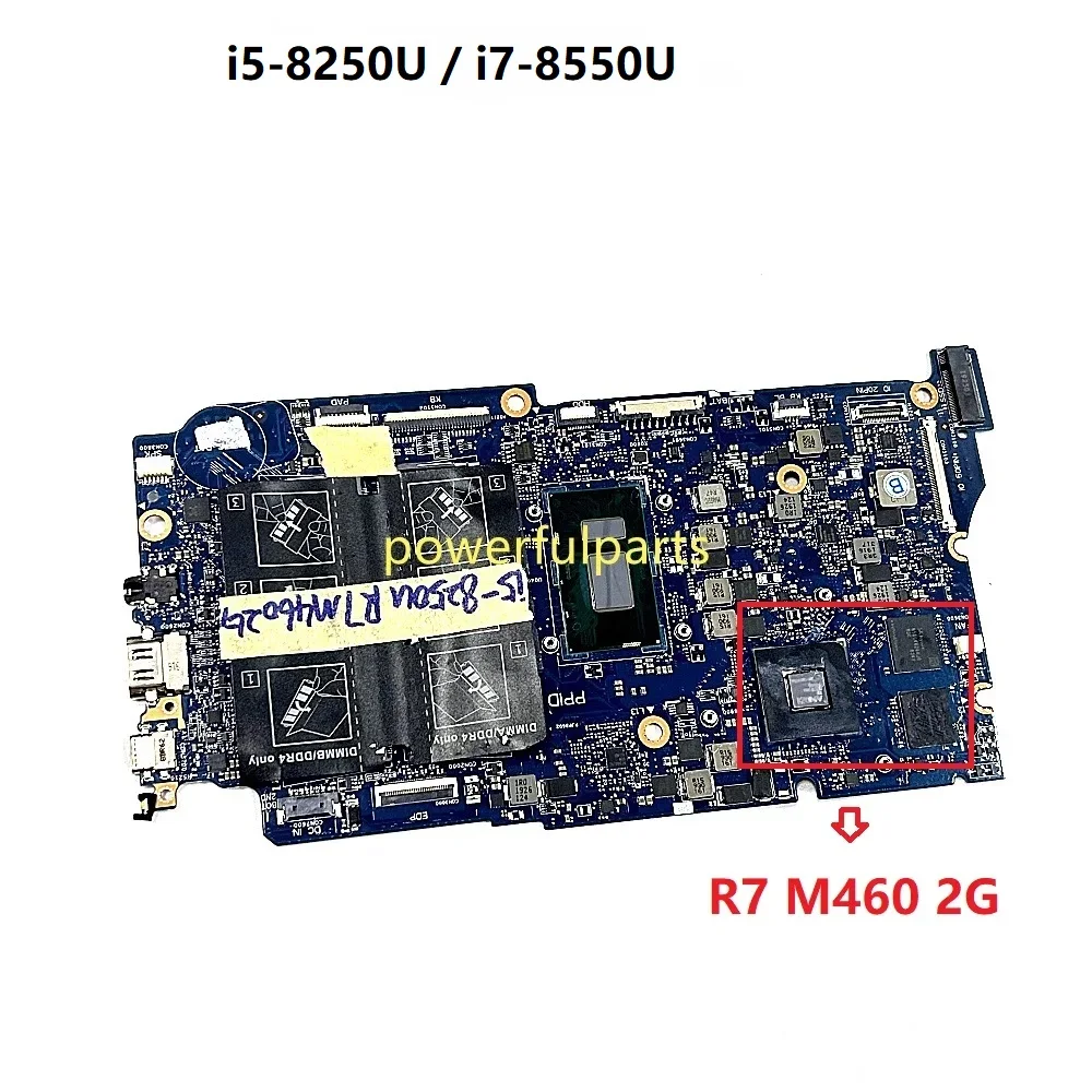 For Dell Inspiron 5370 Motherboard 0NTVF5 05F5VX ARMANI13 i5-8250U i7-8550U Cpu With Graphic Working Good