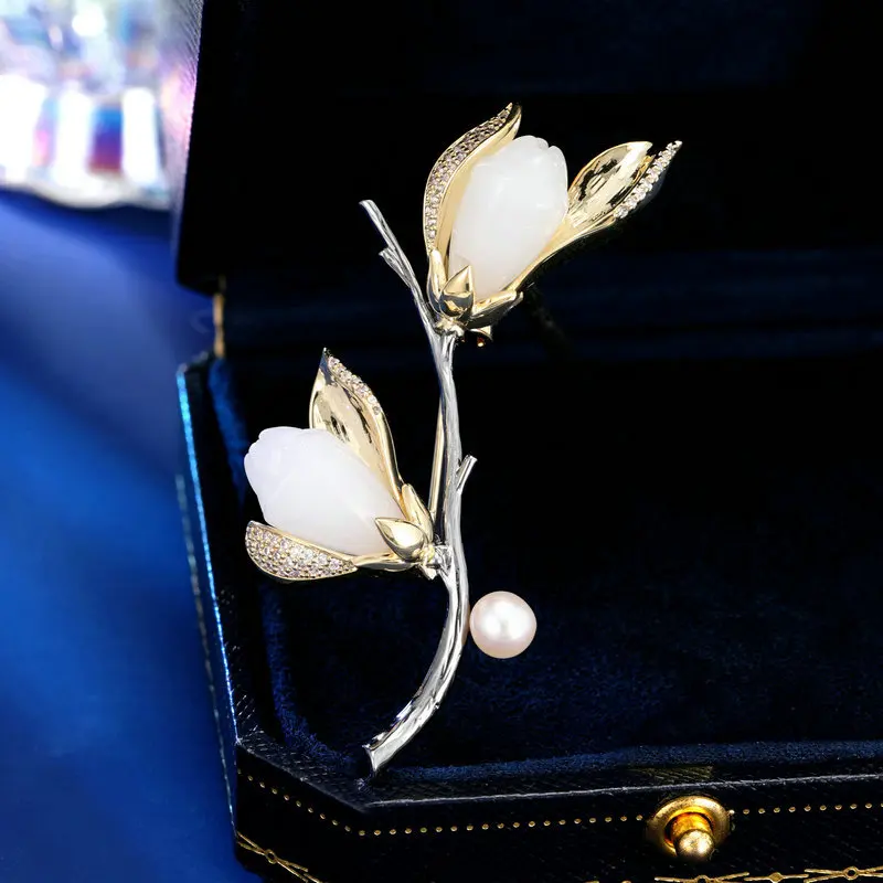 

High-end Chinese-style classical brooches, luxurious women's coats, elegant brooches, high-end corsages and accessory gifts