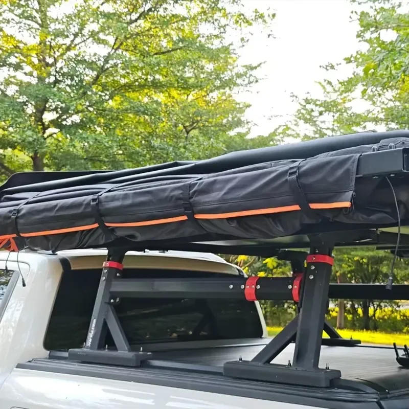 270° XL Oversized Quick-Open Car Side Awning Tent, PVC Soft Shell Waterproof for Outdoor Camping, SUV & Pickup
