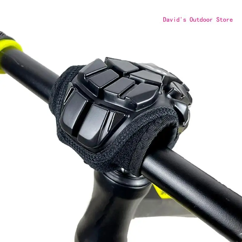 Bike Stem Protective Cover Silicone Bike Handlebar Anti-Collision Protector X3UA