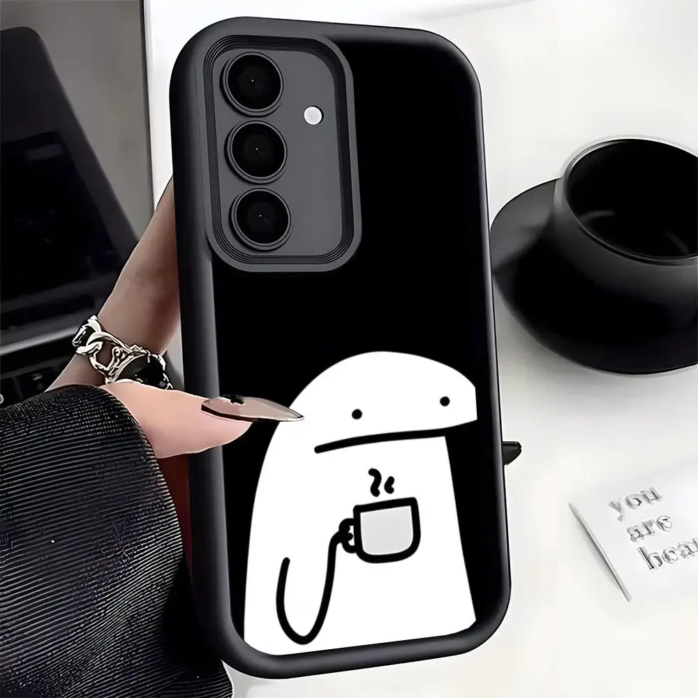 Funda de teléfono celular Flork para Samsung S25 Ultra S24 Fe S23 S22 S23 A55 A54 A53 A35 A15 A16 A52 A25 funda suave de TPU