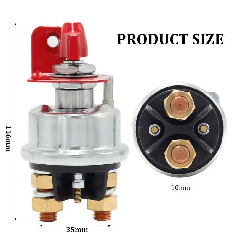 12V 24V 300A Power Cut Off Hersteller Marine Isolator Batterieschalter