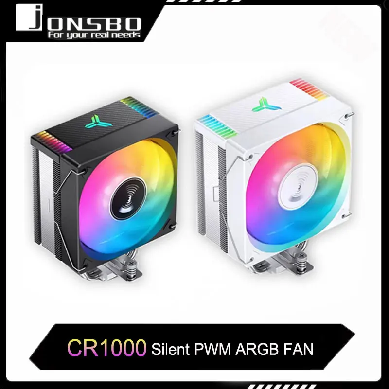 JONSBO CR1000 EVO Tower CPU Heat Sink 4 Heat Pipes ARGB Shenguang Synchronous 1700 Air Cooled Heat Sink