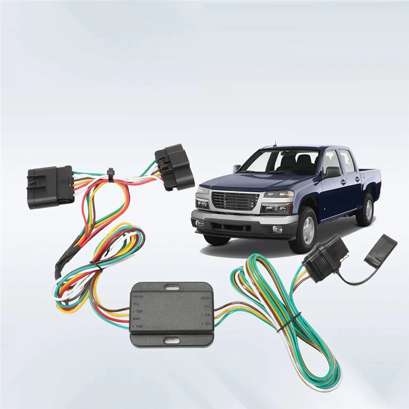 حزام أسلاك مقطورة أنيق مكون من 4 اتجاهات لسيارة كولورادو كانيون 2004-2012، ايسوزو I-280 I-290 I-350 I-370 2006-2008,55510