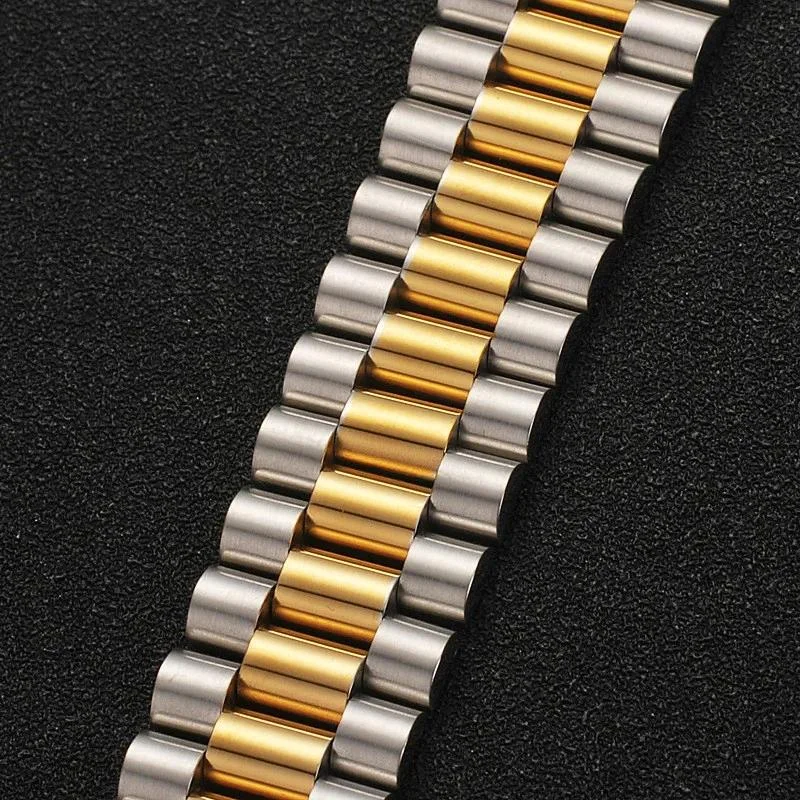 Bracelet de Montre Universel en Acier Inoxydable de 10, 12, 13, 14, 16, 17, 18, 19, 20, 21 et 22mm, Accessoire à Tête Plate et Incurvée, Structure