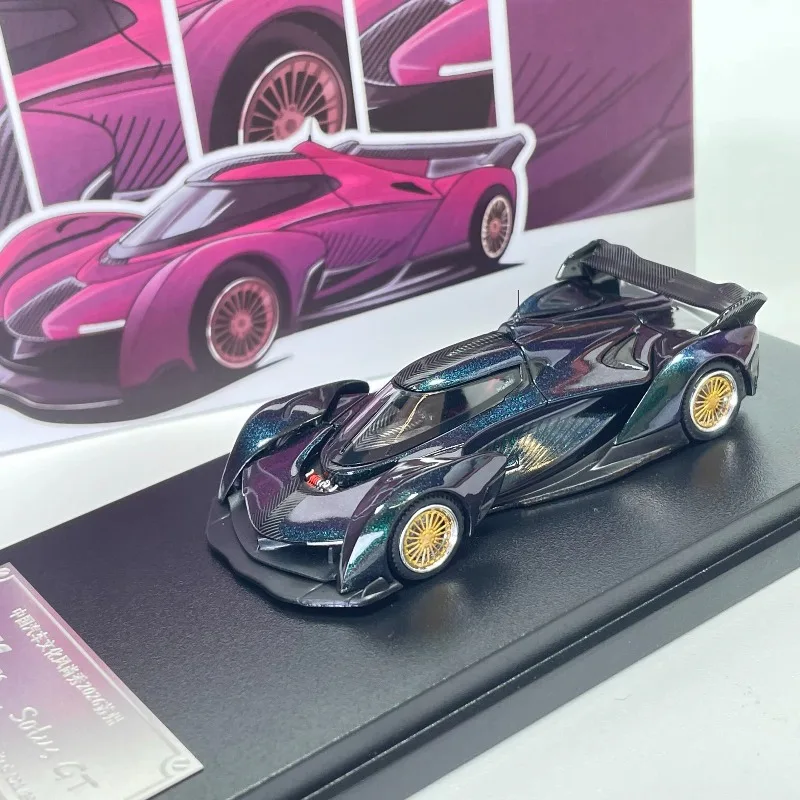 car-demon-king-1-64-mclaren-chameleon-gtshow-die-cast-alloy-car-model-adult-collection-ornament