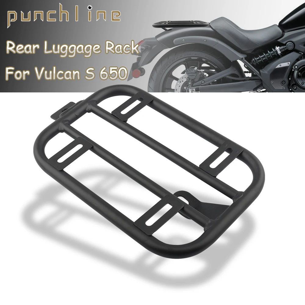 

For Vulcan S 650 2016-2023 Vulcan S 650 Cafe 2018-2023 Luggage Rack Rear Tail Rack Top Box Case Suitcase Carrier Board