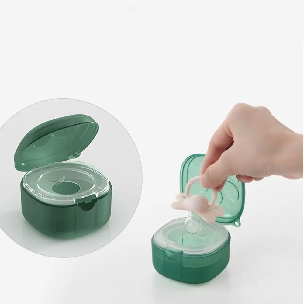 Durable Outdoor Travel Baby Pacifier Box Dust-proof Portable Nipple Storage Case Infant Supplies Teat Attachment