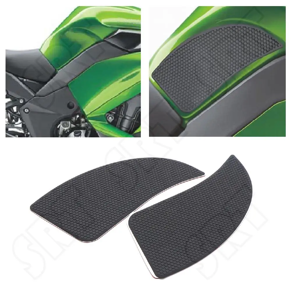 

For Kawasaki Z1000SX Z1000 SX NINJA 1000SX 2011-2022 Motorcycle Accessories Tank Side Traction Pad Knee Anti Slip Sticker Decal