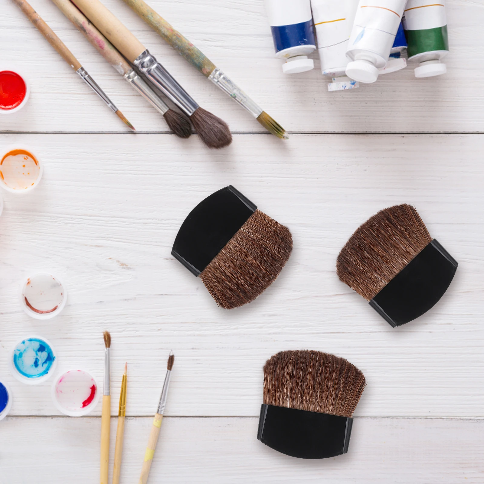 

8pcs Watercolor Brushes Oil Wooden Handle Watercolor Painting Brushes Supplies Tools For Kids Students Artists