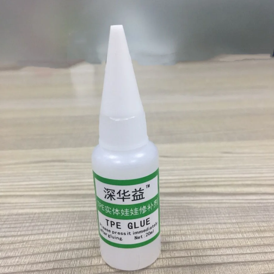 TPE doll repair solution TPE model adhesive is soft but not hard