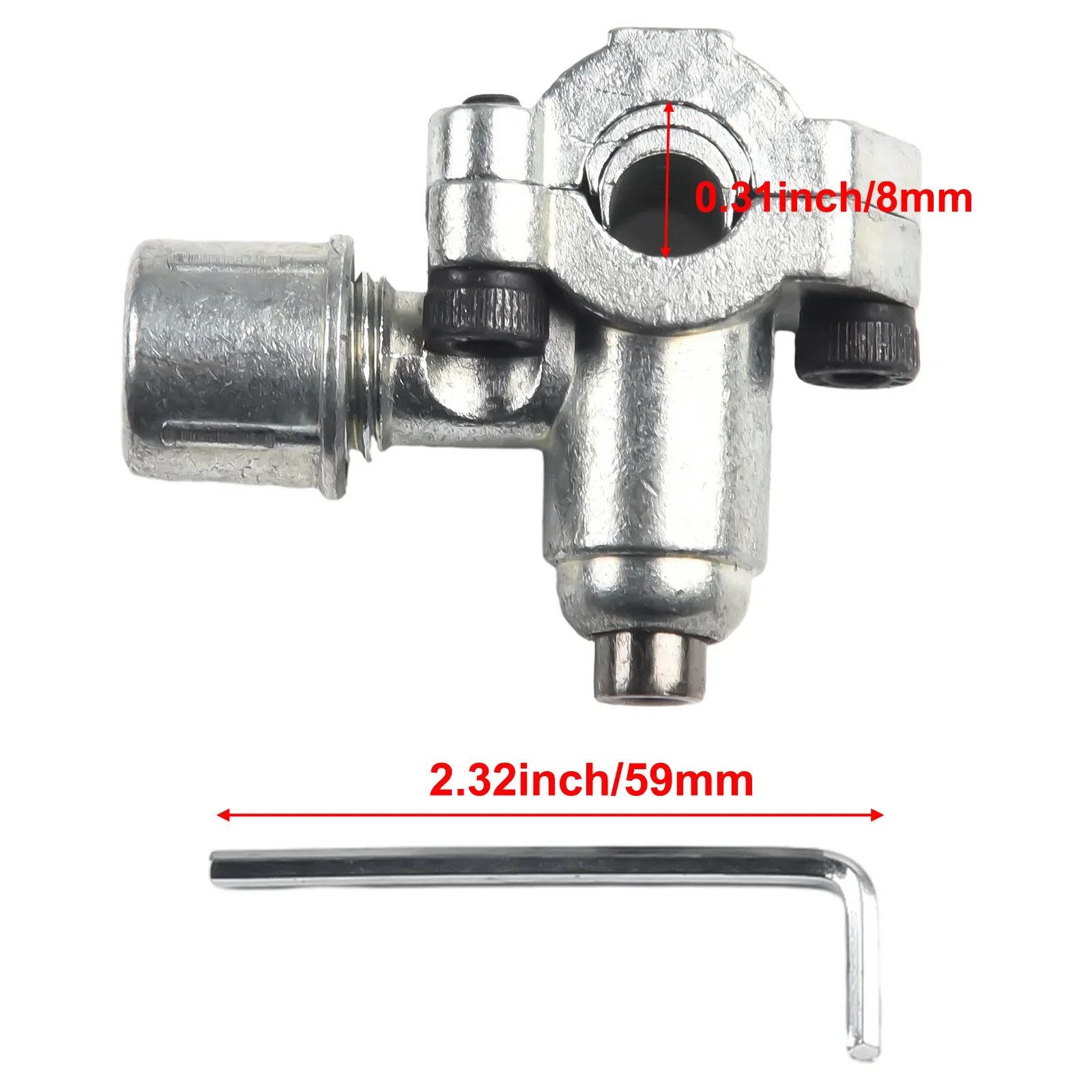 Hardened Metal Construction The 6 Piece BPV31 Tapping Valve Set Offers Reliable Service Life In Any Environment