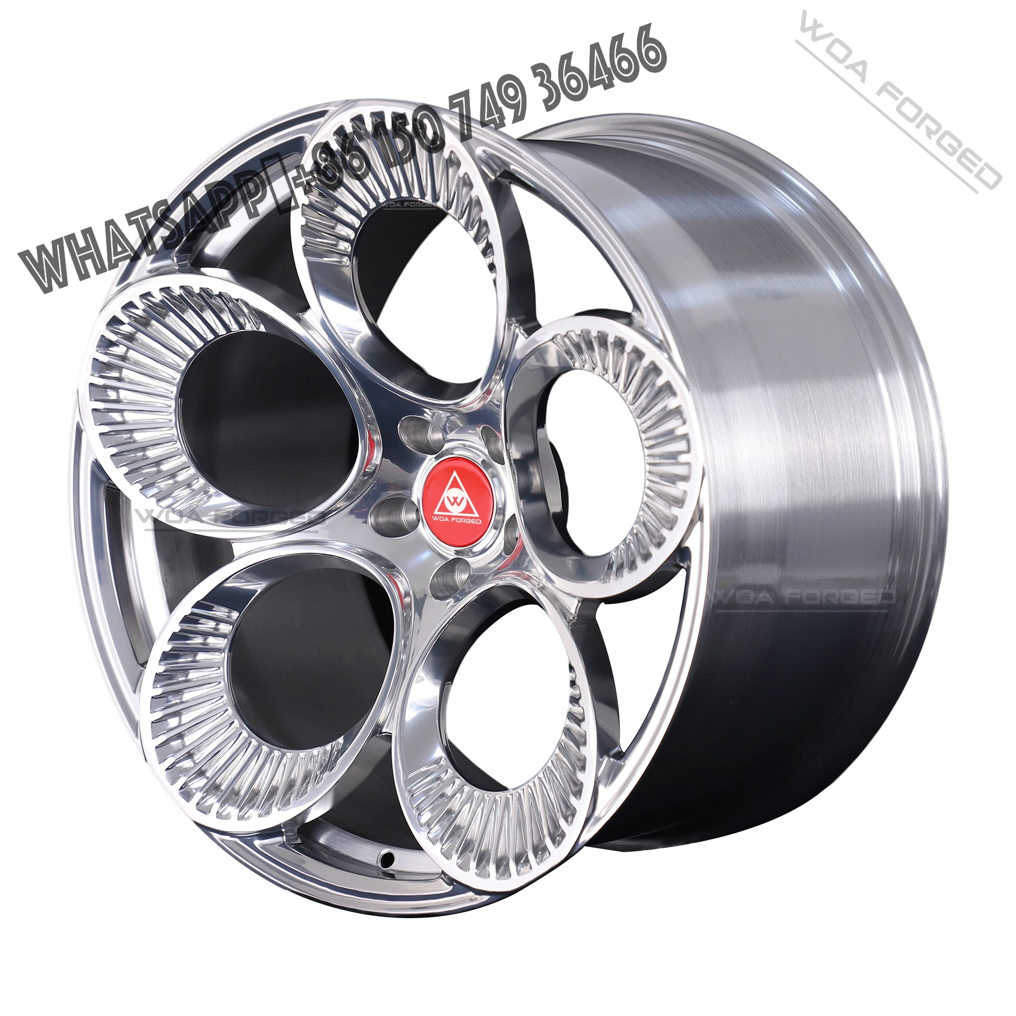 

New Custom 1 Piece Forging Rims R20 9J 5x112 Concave Carbon Forged Aluminum Alloy Car Wheels for Alfa Romeo