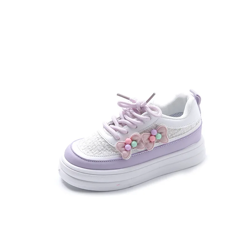 Child Casual Shoe2026Spring Autumn New Classic Child Soft Single Shoes Casual Girls Anti Slip Campus Student Sports Walking Shoe