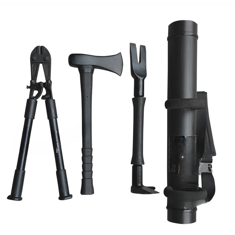 

Four-piece door breaker, burglar-proof door breaking tool, fire rescue