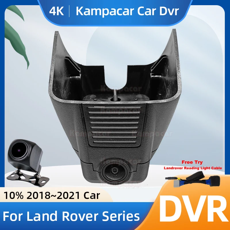 Kampacar LR11-4K 2160P Wifi DashCam Camera Video Recorder For Land Rover Range Rover Velar L560 D300 HSE 2018-2021 10% Car Dvr