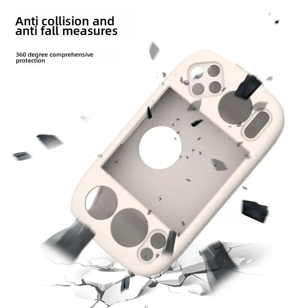 

Suitable For ANBERNIC RG Cube Handheld gaming console sofe Silicone Case Anti-collision And Anti-touch 360° All-round Protection