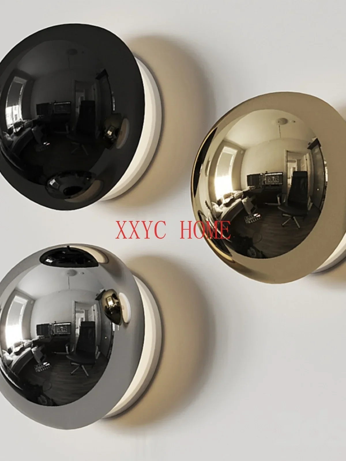 

Small Wall Lamp Bauhaus Mid-Ancient Light Luxury Modern Minimalist round Nordic Corridor Solar Eclipse Bedside Wall Lamp