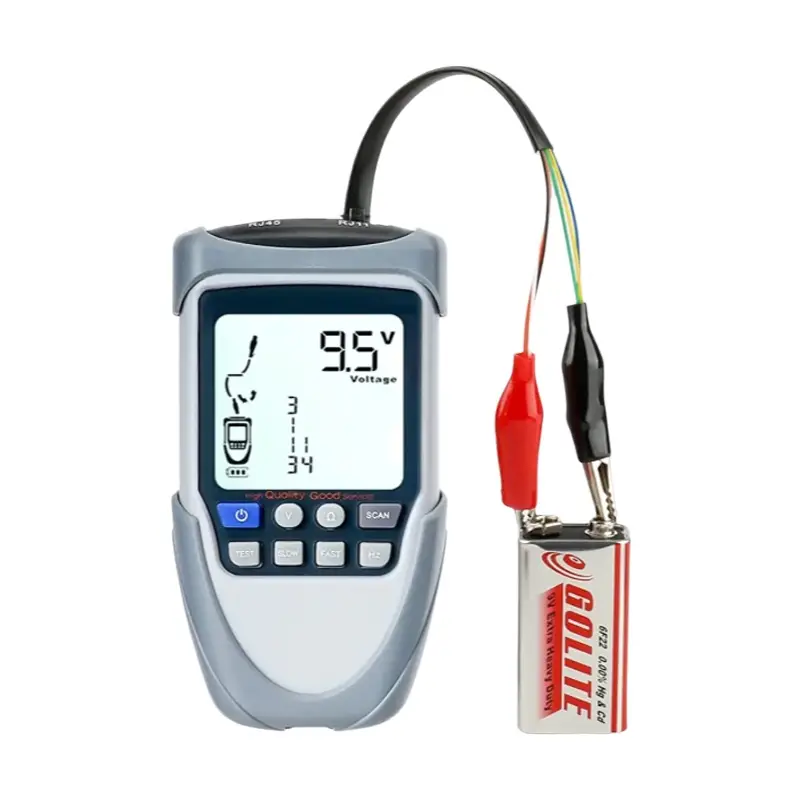 TOPO-Network Cable Tester, Network Analyzer, POE Linha Telefônica, LAN Network Line Detector, Ferramenta de Medição, ET613, 612