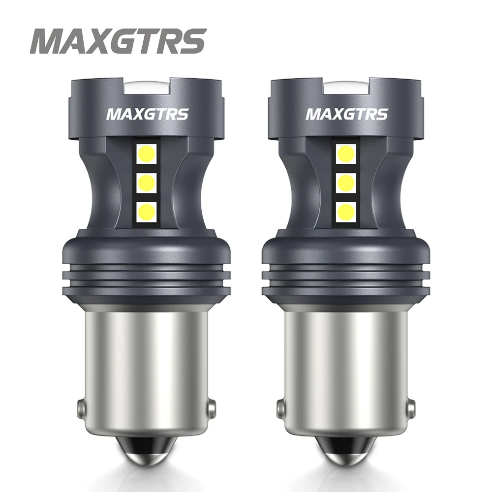 

2x P21W BA15S LED Canbus 1156 BAY15D 1157 P21/5W Светодиодные лампы T20 W21W Автомобильные фары 6500K Белый Красный Стоп-сигналы Лампа заднего хода DRL