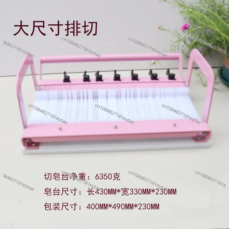 Handmade Soap Cutter Tool Wire Cutter Cold Process Soap Slicer Pusher for Homemade Soap