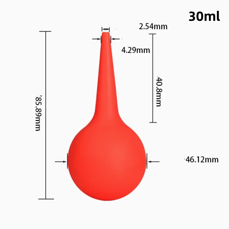 Ear Wash Lab Tuba Dust Leder Leder Tiger Ball Ballon