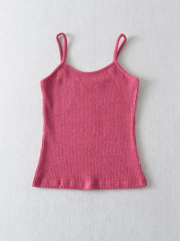 Conjunto de dos piezas formado por Camiseta corta con cuello redondo, top corto de manga larga, capa con hebilla de cadena, ropa coreana rosa,