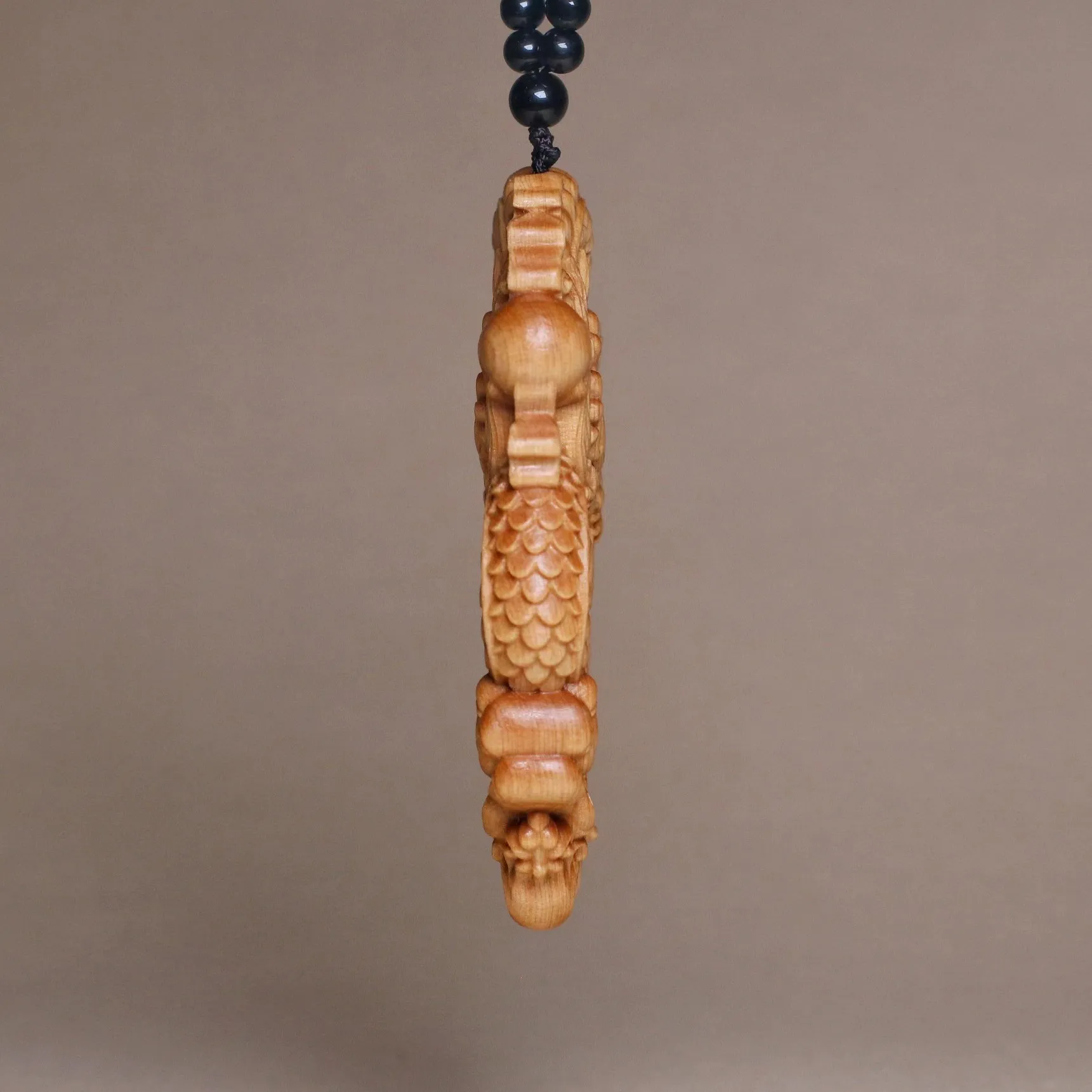 Cypress wood, wood carving, twelve zodiac animals,  solid wood jewelry, handle piece, wood carving pendant,  dragon pendant