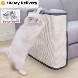 Sisal Mat Cat Claw Pad, Anti-cat Scratching Pad, Suitable for Sofa, Table Furniture, Cat Climbing Frame Protection