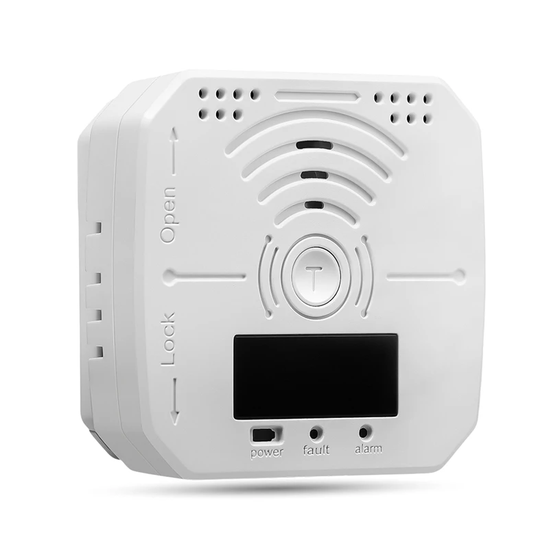 Carbon Monoxide Alarm Detector LED Digital Display Mini CO Sensor With Sound + Flash Warning For Home Kitchen