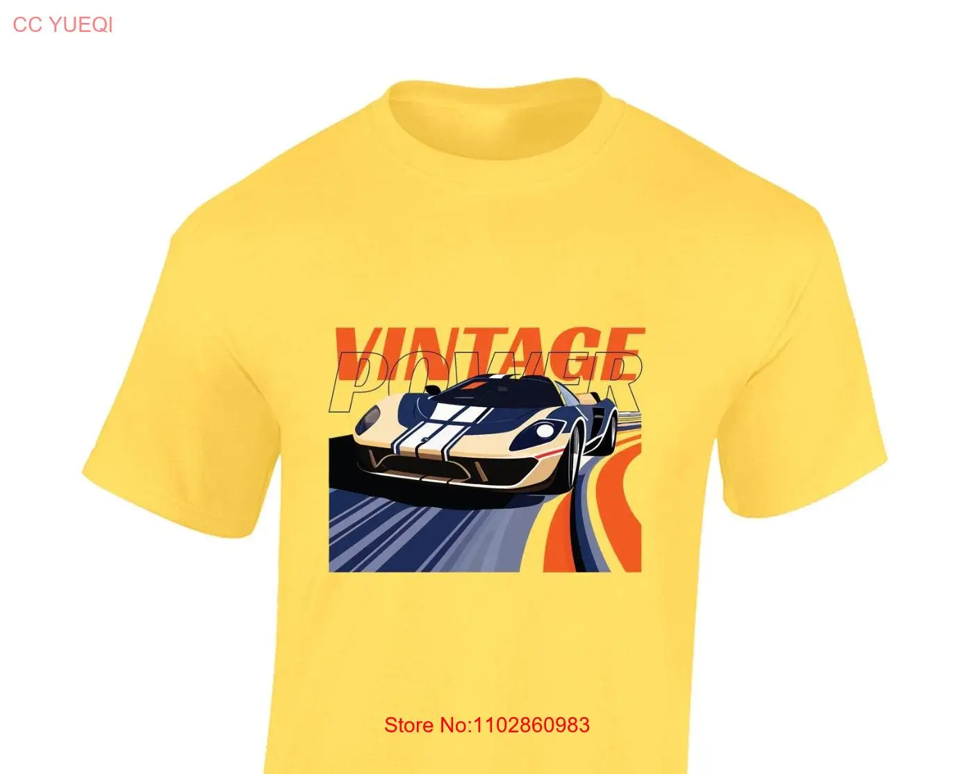 Винтажная мужская футболка унисекс, новинка, суперкар, гоночный гоночный автомобиль, одежда, модный дизайн, крутой классический подарок с максимальной скоростью