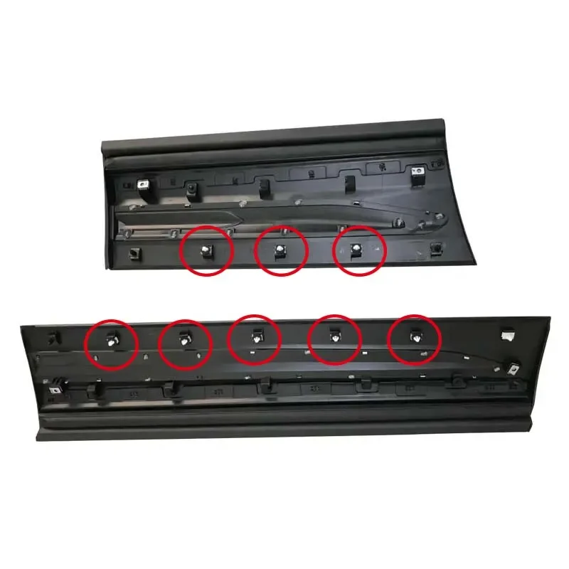 Door Trim Anti Friction Strip Guard Board Buckle 8565.40 For Peugeot 106 206 207 1007 306 97 on 307 806 Expert and Partner