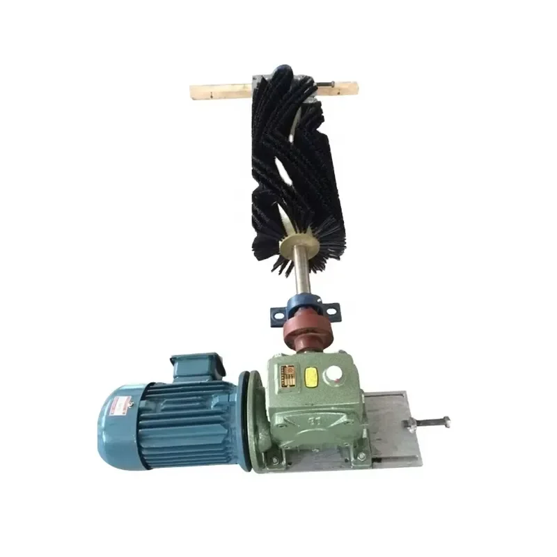 High Quality Motorized Brush Belt Cleaner for Coal Mining
