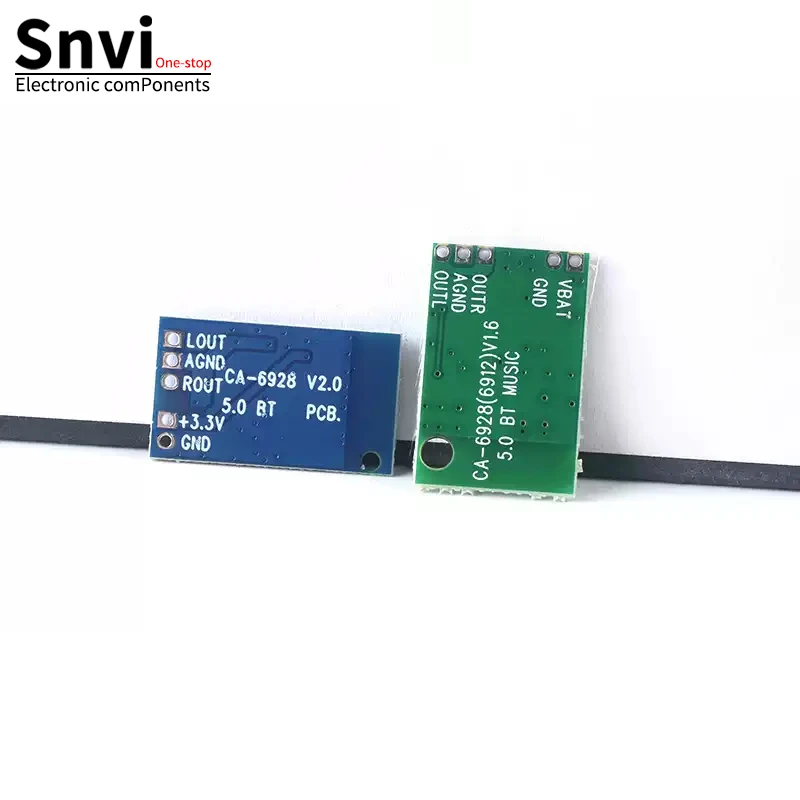 CA-6928 Bluetooth Audio Module 3.3V-6V Audio Digital Power Amplifier Module Board LED Power Bluetooth Speaker Aplifier Module