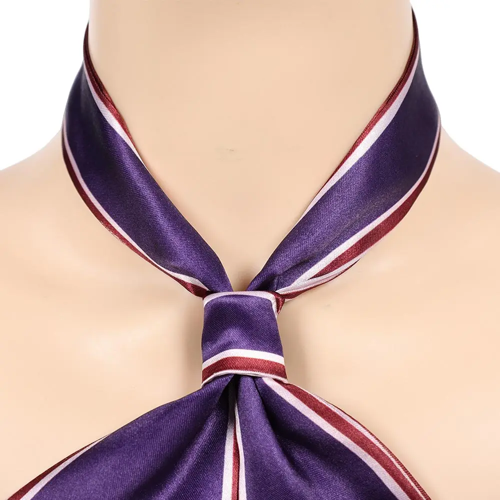 2025 Movie M3GAN Cosplay M3GAN Bow Tie Purple Roleplay Hallowma Party Carnival Role Play Prop Outfit Clothing Accessories