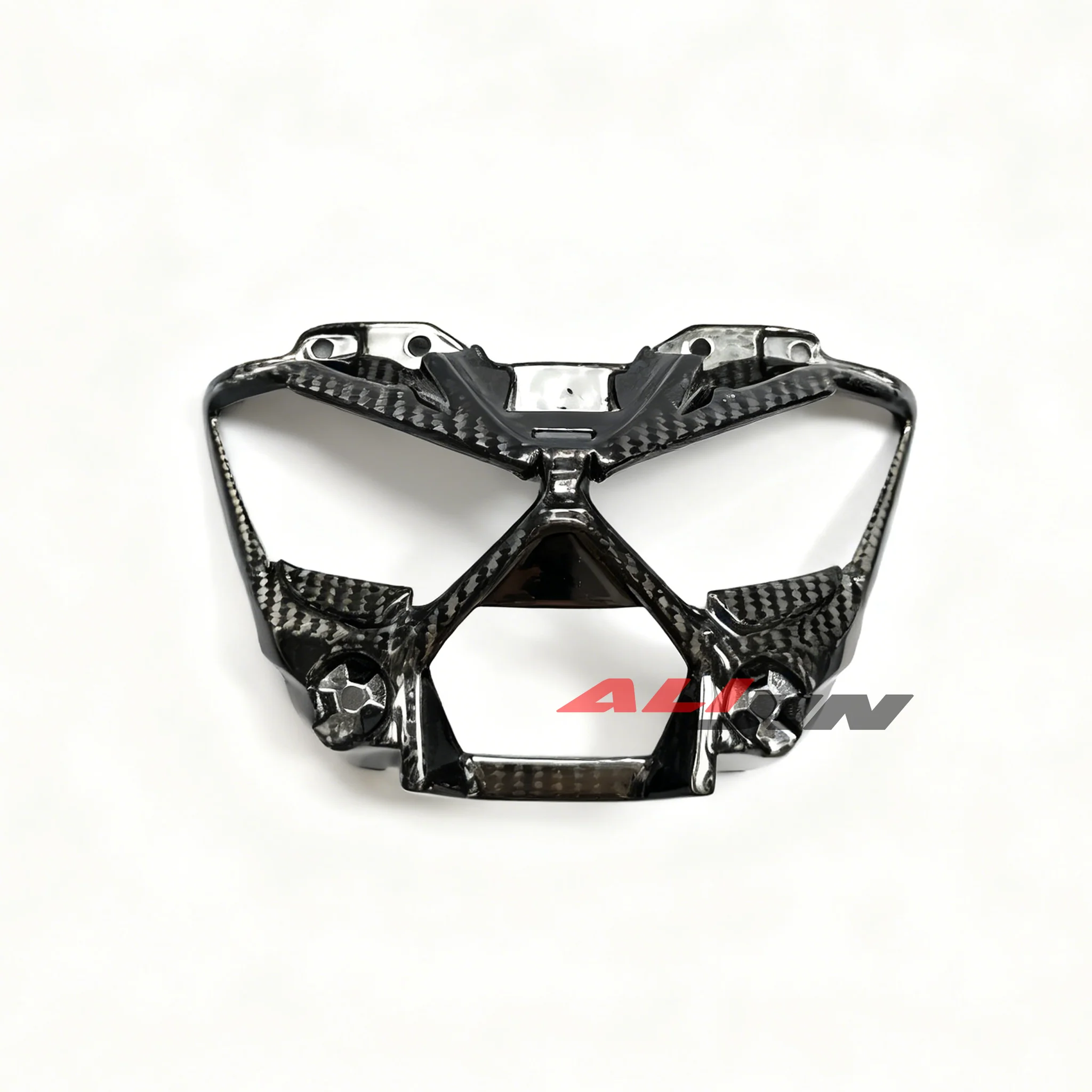 

100% Real Carbon fiber For KAWASAKI Z900 2025 2026 Motorcycle Front Nose Inner Cover Headlight Guard Intake Decoration Shell