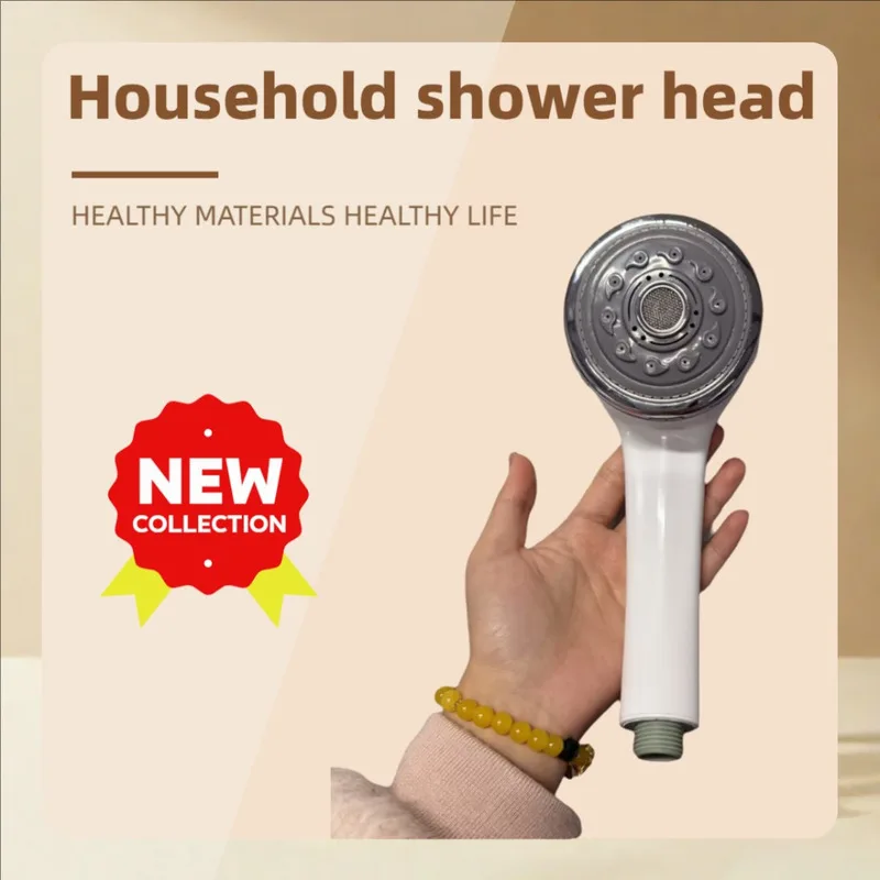 

High Pressure Shower Head Multi Spray Settings Water Saving Design Easy to Install Ideal Bathroom Home Bath Daily Shower