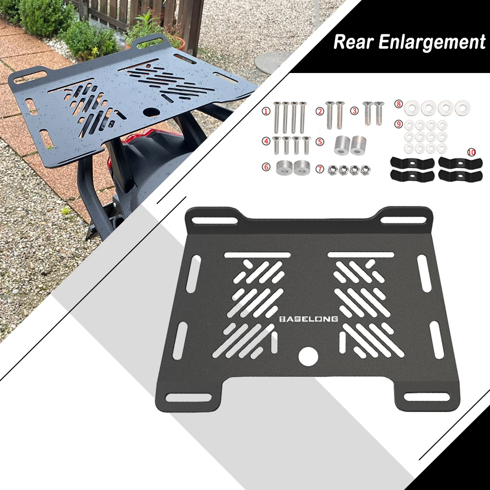 

Rear Enlargement Rack Luggage Rails For BMW R1200GS R1250 GS R 1200 GS LC GSA ADV F900XR F850GS F750GS Motorcycle Accessories