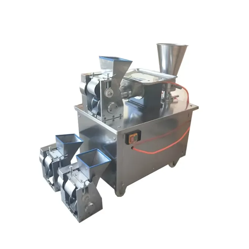 Automatic Samosa Machine Dumpling Empanada Maker Multifunctional Dough Filling Wrapper Forming Equipment for Home Commercial
