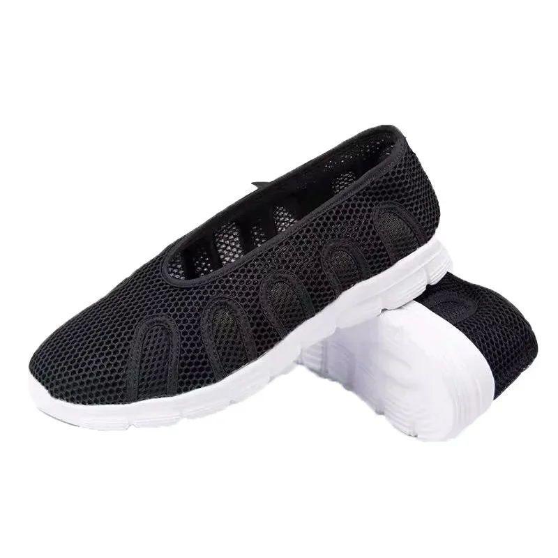 أحذية الكونغ فو تاي تشي وينج تشون الصينية التقليدية فنون الدفاع عن النفس أحذية رياضية Wudang Taoist قماش قطني يدوي قابل للتنفس