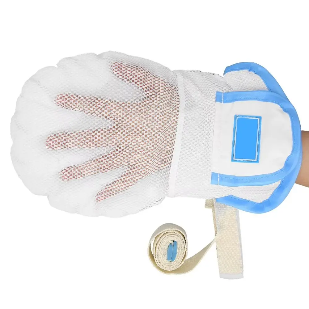 Extra-Thick Bottom Hand Restraint Gloves Softer Bottom Anti-scratch Anti Scratch Glove Finger Control Anti-Grab