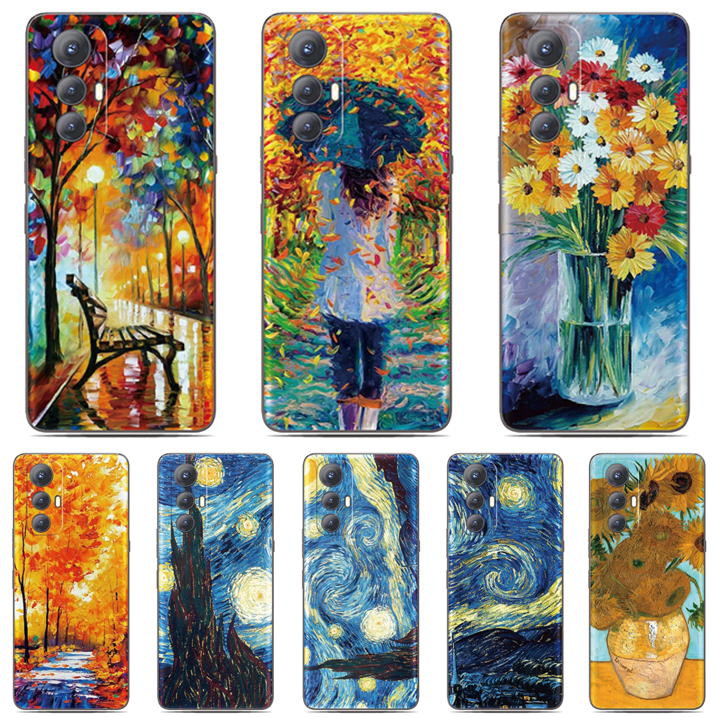 Vincent Van Gogh Handyhülle für UMIDIGI G9 G9A G9C G9X Note 90 90A G5 G6 C1 G2 G1 A9 A11s A11 A13 Pro Max Bison GT GT2 X20 Cover