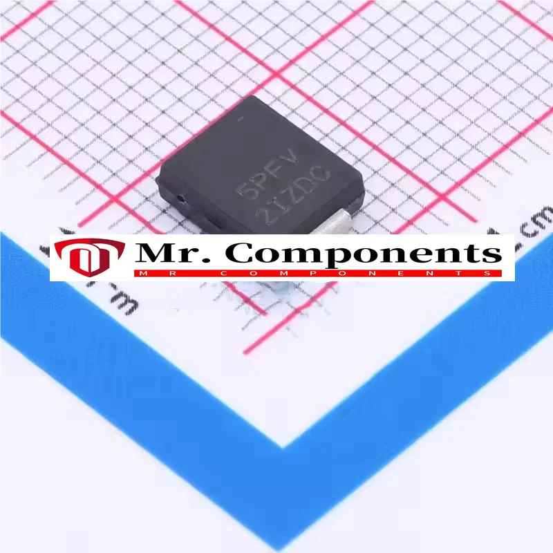10PCS Marking：5PFE 5PFG 5PFK 5PFM 5PFP 5PFR 5PFT 5PFV 5PFX 5PFZ DO-214AB SMCJ Surface Mount Transient Voltage Suppressor Diodes