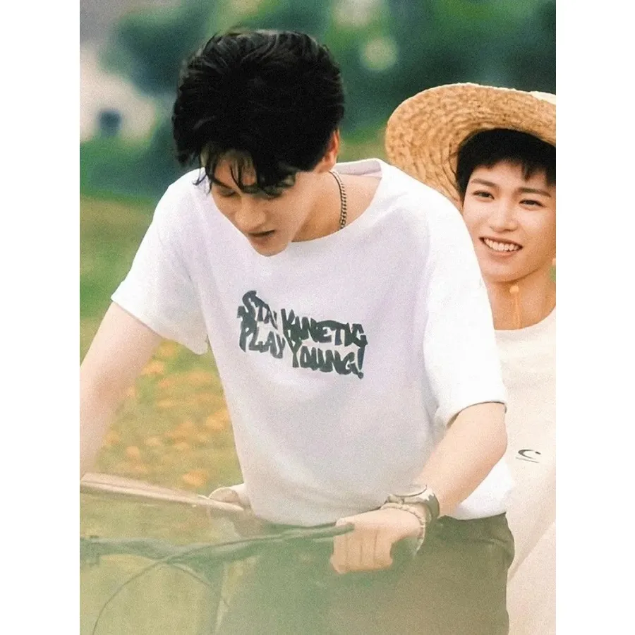 Chinese Drama RevengedLove Tianxuning Ziyu Chicheng Wusuowei Costume Short Sleeve T Shirt Aesthetic Graphics Tshirt Cotton Tees